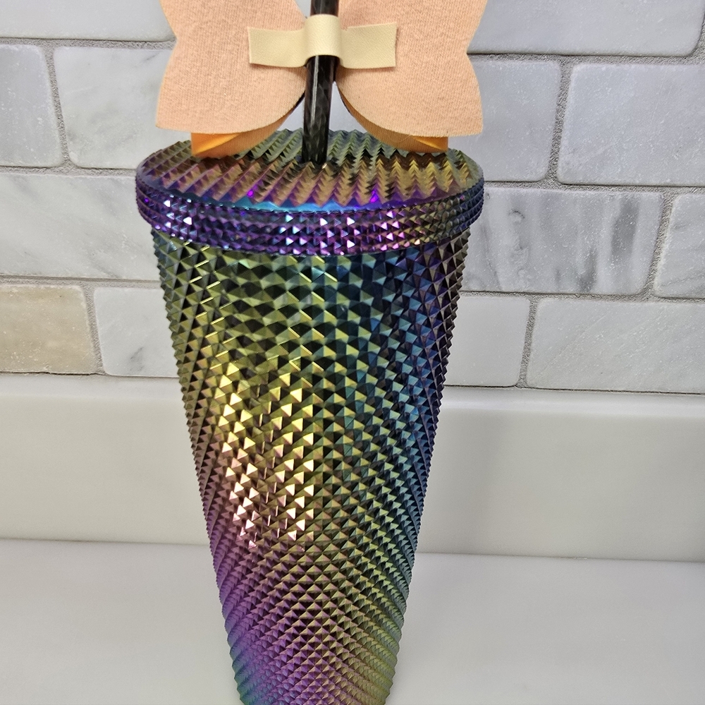 Starbucks Oil Slick Tumbler🌈 - Picture 3 of 4